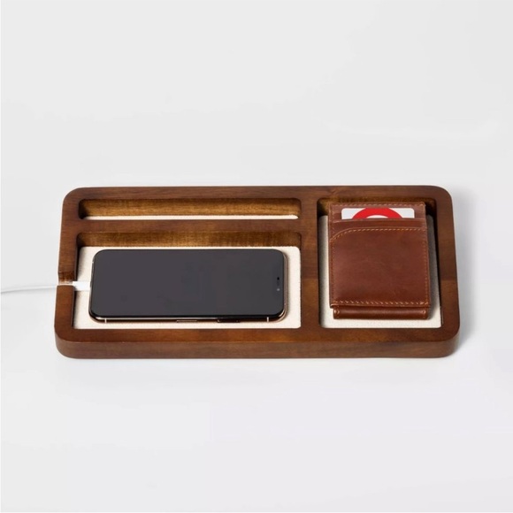 Acacia Wood Valet Tray - Goodfellow & Co™ - Picture 1 of 8